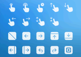 gesture icons