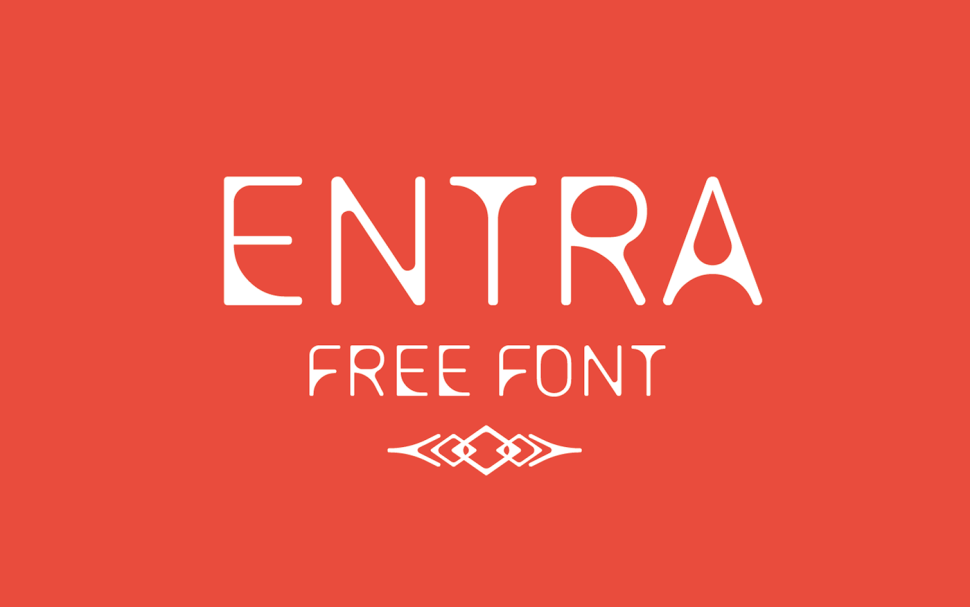 Entra font