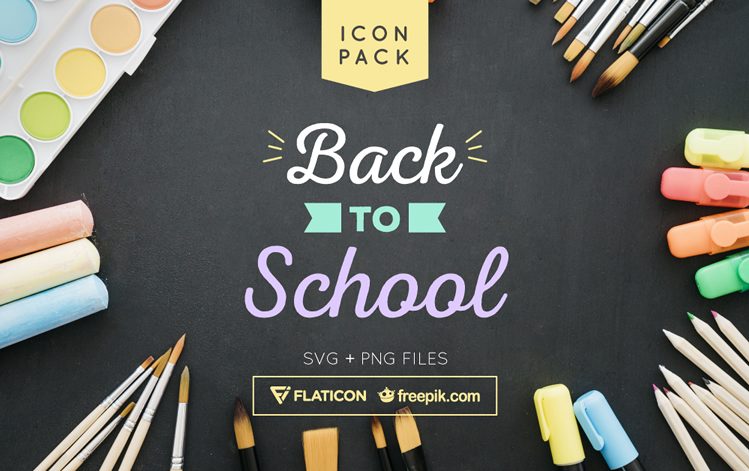 back to school icons