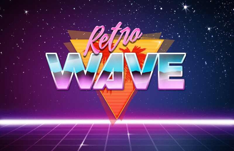 retro wave 80s